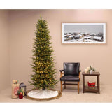 Holiday Bright Lights 1-2 Tree 7-1/2 ft. Pencil LED 900 ct Emerald Pine Sparkle Christmas Tree
