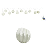 Alpine Warm White 10 ct LED Pumpkin String Lights, Pack of 4