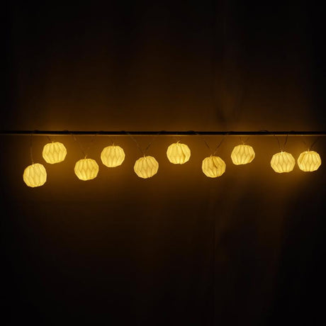 Alpine Warm White 10 ct LED Pumpkin String Lights, Pack of 4