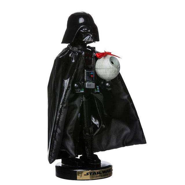 Kurt S. Adler Star Wars Black Darth Vader Holding Death Star Nutcracker 10 in., Pack of 6