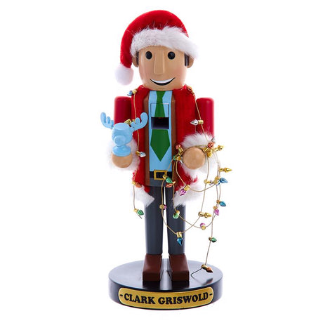 Kurt S. Adler National Lampoon's Christmas Vacation Multicolored Clark Griswold Nutcracker 10 in., Pack of 6