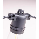 Belle Luci LED Rechargeable Patio Light Light Set Warm White 18 ft. 10 lights