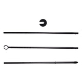 Belle Luci LED Patio Light Pole String Light Hanging Kit 108 in.