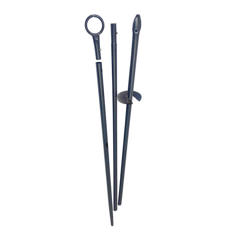 Belle Luci LED Patio Light Pole String Light Hanging Kit 108 in.