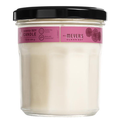 Mrs. Meyer's Clean Day White Mum Scent Candle 7.2 oz, Pack of 6