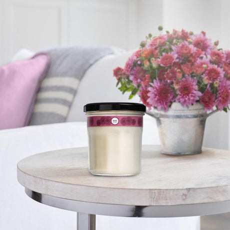 Mrs. Meyer's Clean Day White Mum Scent Candle 7.2 oz, Pack of 6