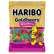 Haribo Goldbears Wild Berry Gummi Candy 5 oz Bagged, Pack of 12