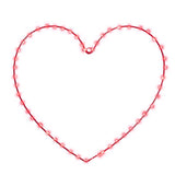 Celebrations Heart Silhouette Window Decor Metal 1 pk
