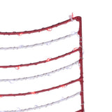 Celebrations Patriotic Flag Silhouette Window Decor Metal 1 pk, Pack of 8