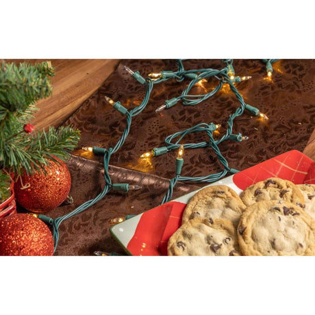 Celebrations LED T5 Warm White 50 ct String Christmas Lights, Pack of 12