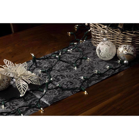 Celebrations LED T5 Pure White 50 ct String Christmas Lights 12 ft., Pack of 12