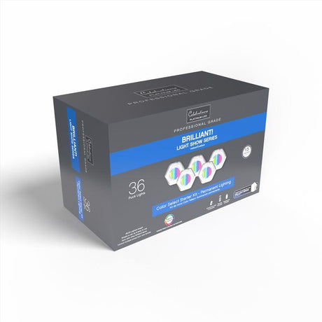 Celebrations Platinum LED RGBW Smart-Enabled Christmas Lights Starter Kit 50 ft.
