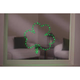 Celebrations Shamrock Silhouette Window Decor Metal 1 pk