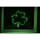 Celebrations Shamrock Silhouette Window Decor Metal 1 pk