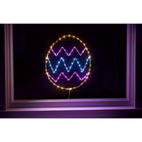 Celebrations Easter Egg Silhouette Window Decor Metal 1 pk
