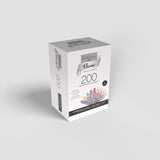 Celebrations LED Rice Multicolored/Warm White 200 ct Icicle Christmas Lights
