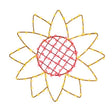 Celebrations Sunflower Silhouette Window Decor Metal 1 pk