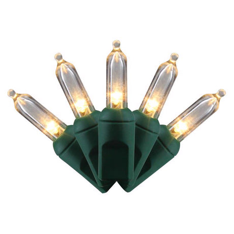 Celebrations LED T5 Warm White 5 ct Replacement Christmas Light Bulbs, Pack of 12