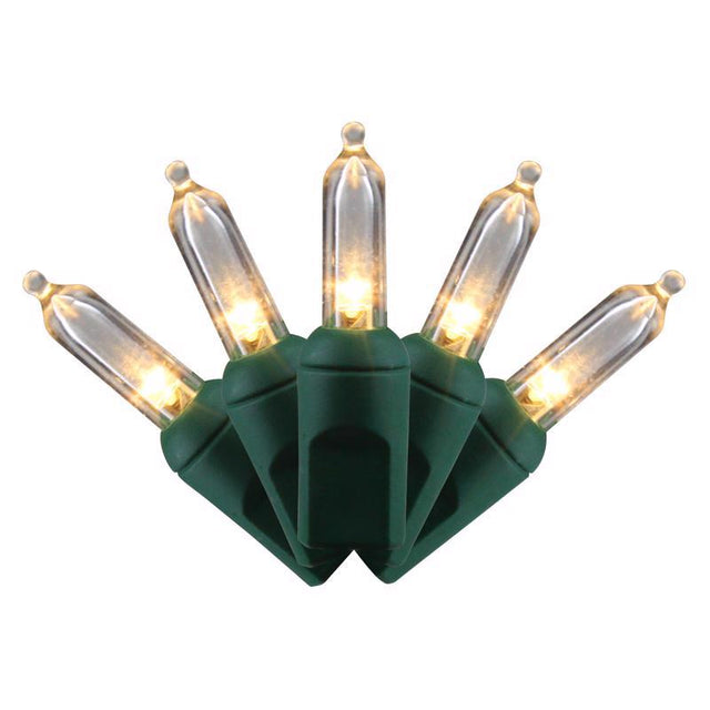 Celebrations LED T5 Warm White 5 ct Replacement Christmas Light Bulbs, Pack of 12