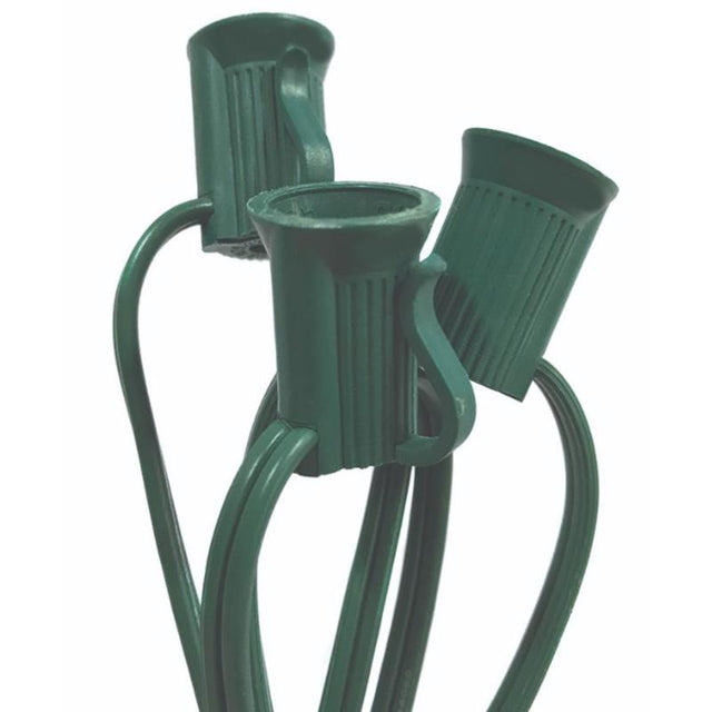 Holiday Bright Lights C7 Socket Light Cord on Reel 25 ft., Pack of 25