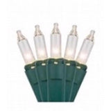 Celebrations Incandescent T5 Clear 5 ct Replacement Christmas Light Bulbs, Pack of 8