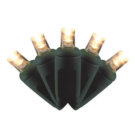 Celebrations LED Grand Mini Warm White 50 ct String Christmas Lights 25 ft.