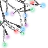 Celebrations LED Multi Shimmering Sphere 20 in. Hanging Decor