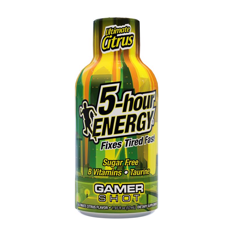 5-hour Energy Ultimate Citrus Sugar Free Citrus Lime Energy Shot 1.93 fl. oz., Pack of 12