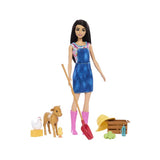 Barbie Farmer Doll Multicolored