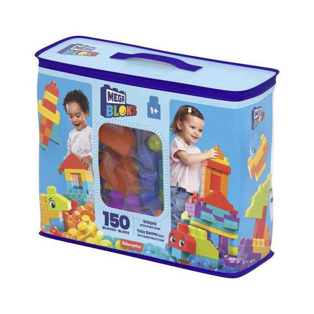 MEGA BLOKS Bigger Building Blocks Multicolored 150 pc