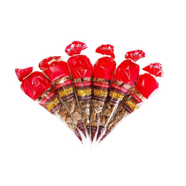 Jonny Almond Nut Company Praline Pecans 4 oz Bagged, Pack of 12