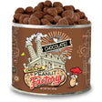 1 in 6 Snacks Carolina Peanut Factory Chocolate Covered Peanuts 10 oz Can, Pack of 6