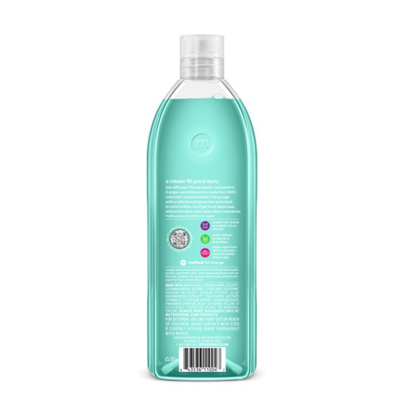Method Waterfall Scent Foam Hand Wash 28 oz, Pack of 4