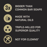 Duke Cannon Midway Citrus + Cedarwood Scent Bar Soap 10 oz 1 pk