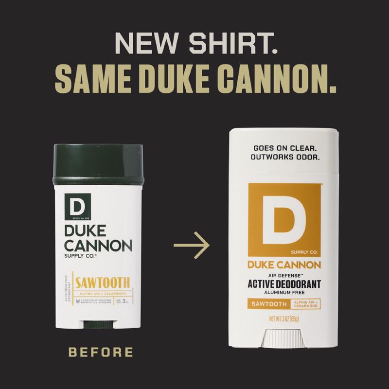 Duke Cannon Air Defence White Aluminum Free Deodorant 3 oz 1 pk
