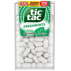 Tic Tac Fresh Mints 1.7 oz, Pack of 12