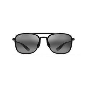 Maui Jim Keokea Unisex Black Frame Neutral Grey Lens Polarized Sunglasses