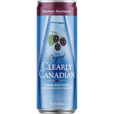 Clearly Canadian Black Berry Sparkling Spring Water 12 fl. oz. 1 pk, Pack of 6