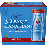 Clearly Canadian Cherry Sparkling Spring Water 12 fl. oz. 1 pk, Pack of 6