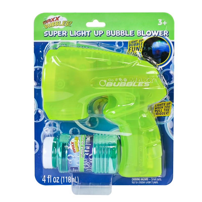 Maxx Bubbles Bubble Blaster with Light Assorted