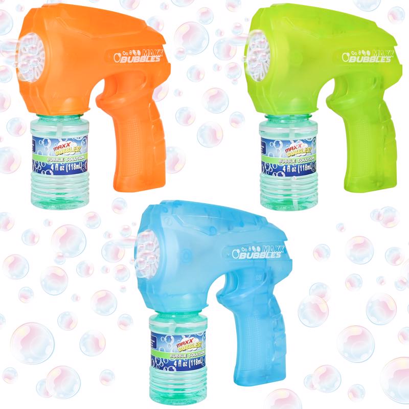 Maxx Bubbles Bubble Blaster with Light Assorted