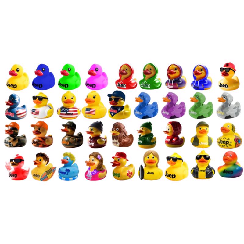 Jeep Ducks Toy Assorted 16 pc, Pack of 16