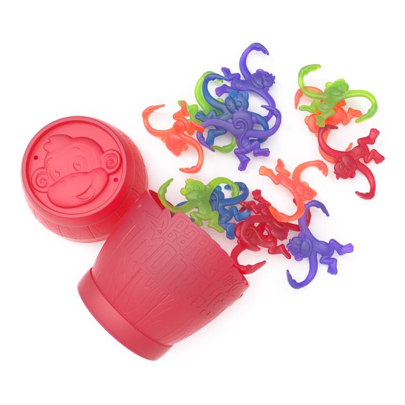 Spin Master Barrel Of Monkey Monkeys Game Assorted 16 pc