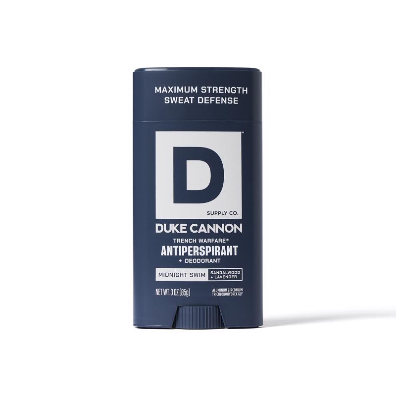 Duke Cannon Trench Warfare Blue Antiperspirants/Deodorants 3 oz 1 pk