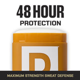 Duke Cannon Trench Warfare Orange Antiperspirants/Deodorants 3 oz 1 pk