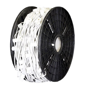 Holiday Bright Lights C9 Socket Light Cord on Reel
