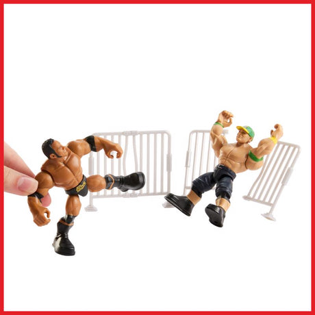 Mattel WWE Knuckle Crunchers Action Figures Multicolored, Pack of 6