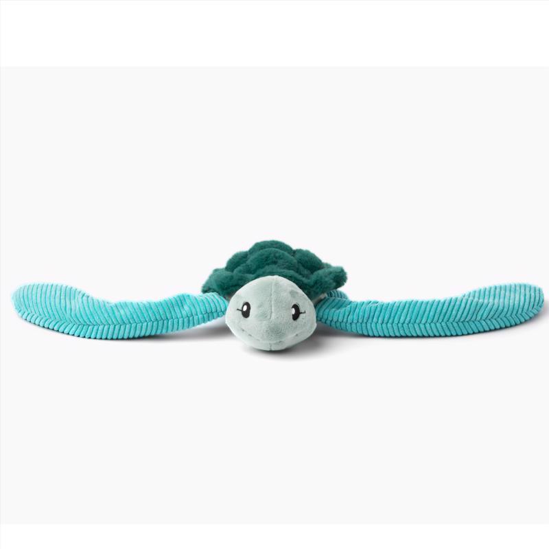 Hugimals World Hugarounds Sidney the Sea Turtle Weighted Neck and Shoulder Wrap Blue, Pack of 4