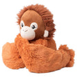 Hugimals World Hugarounds Ollie the Orangutan Weighted Neck and Shoulder Wrap Orange, Pack of 4