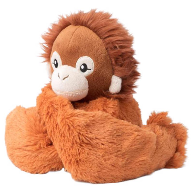 Hugimals World Hugarounds Ollie the Orangutan Weighted Neck and Shoulder Wrap Orange, Pack of 4